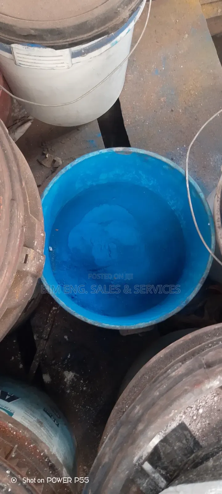 Color Oxide Blue Grey Floor Paint