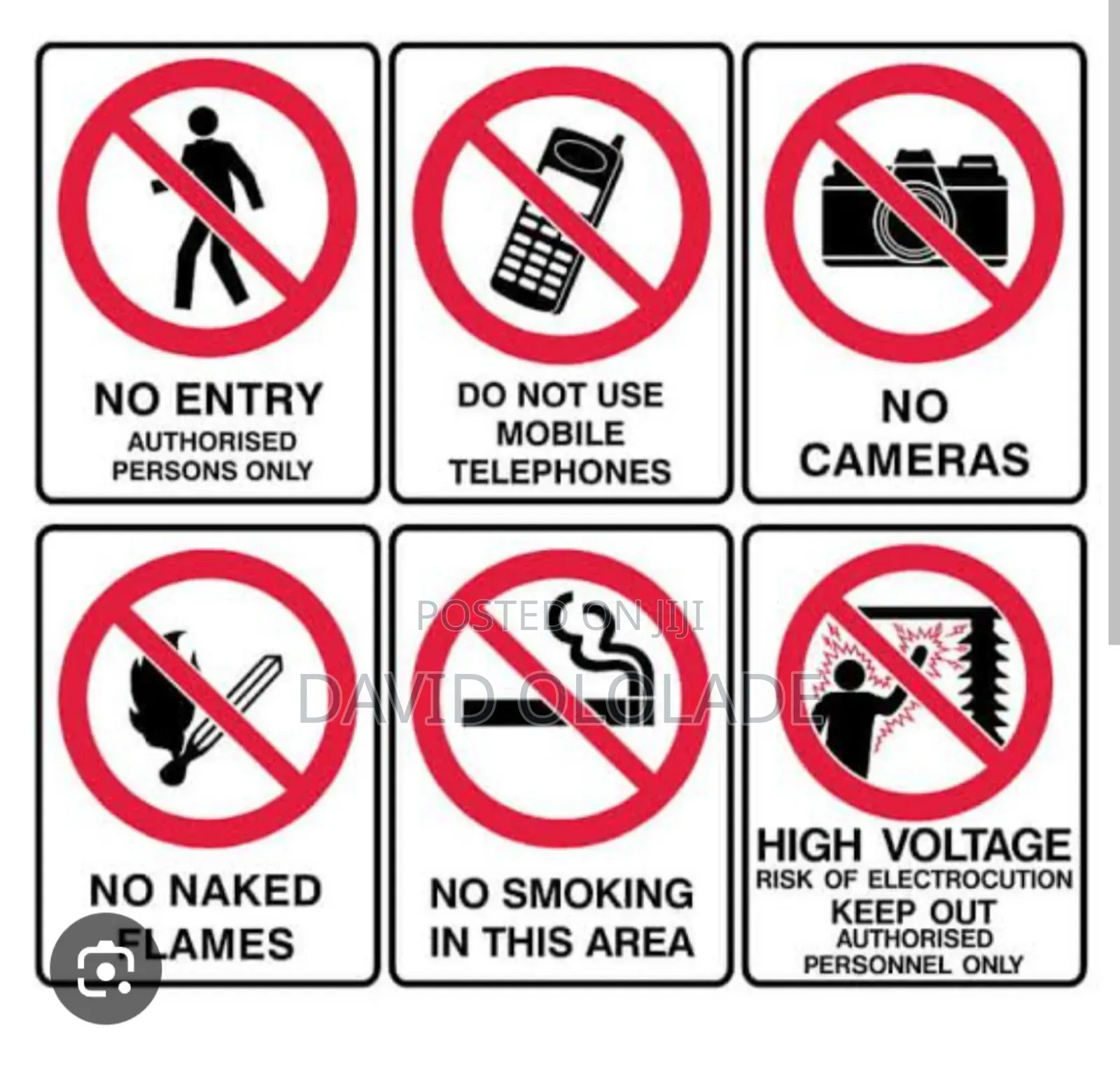 Safety Signs