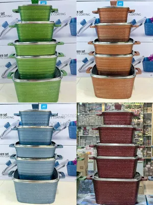 5set Jio Granite Cookware Pot Set
