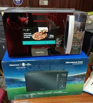 Brand>> Hisense (26 Liters) Digital Microwave Oven - Silver<