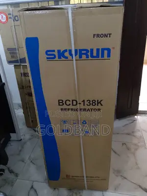 Fast Cooling Skyrun Double Door Refrigerator BCD-
