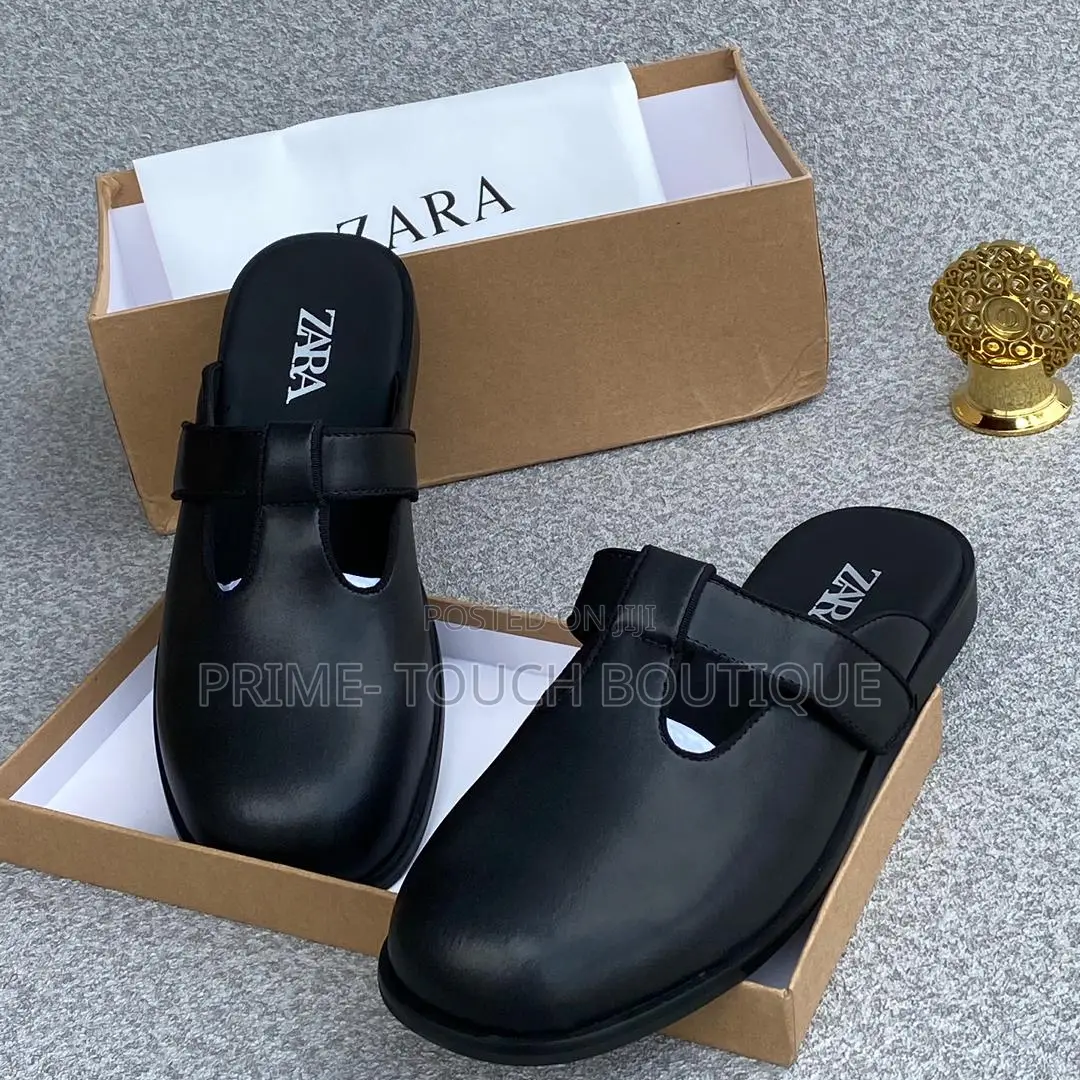 Original Italian Leather Half Shoes.