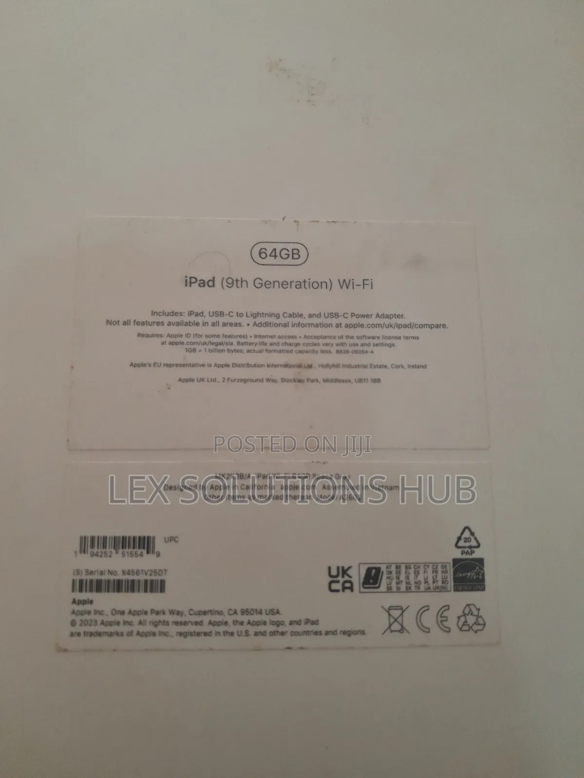 Apple iPad (2022) 64 GB Gray