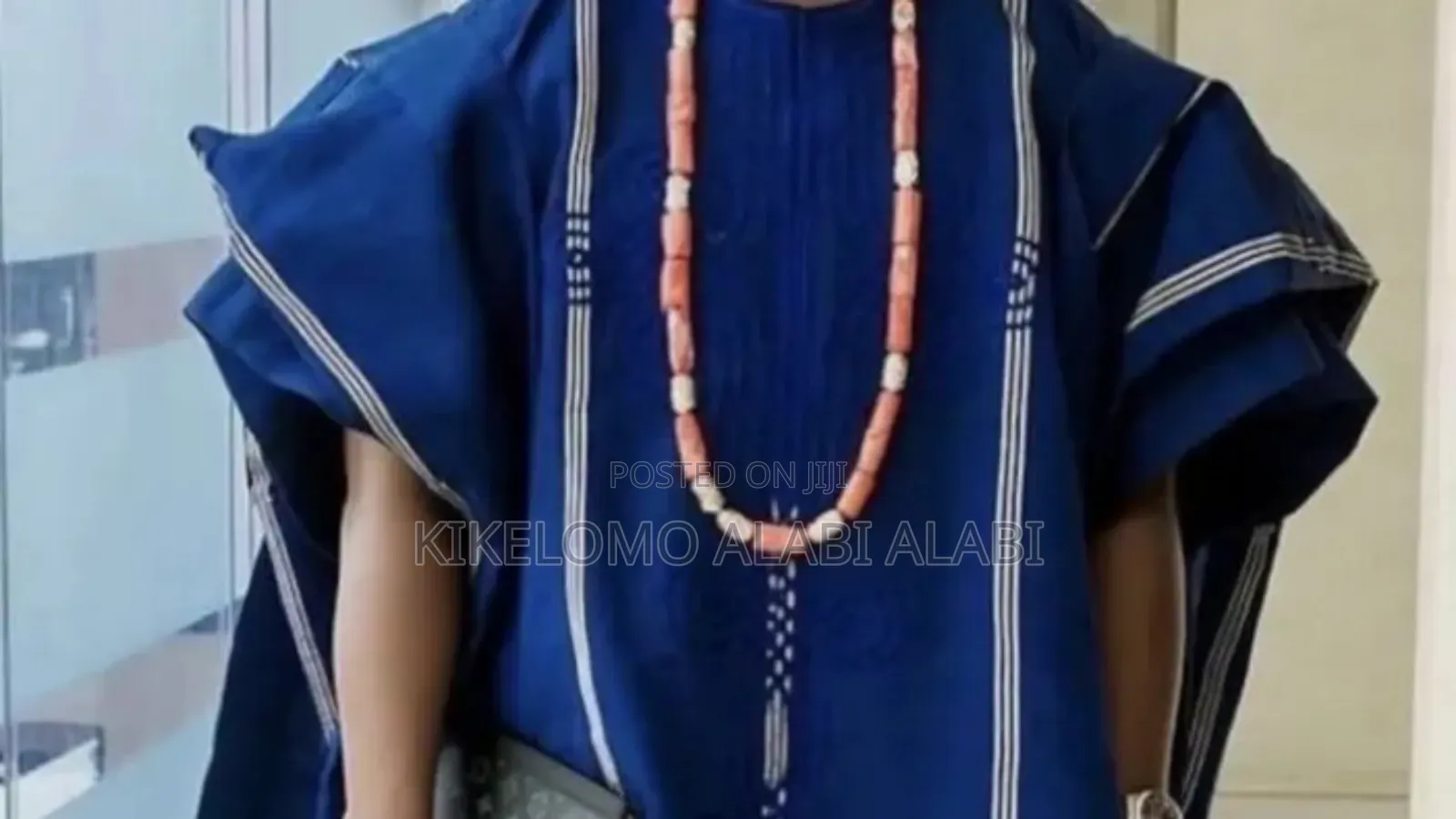 Agbada for Men and Long Bead