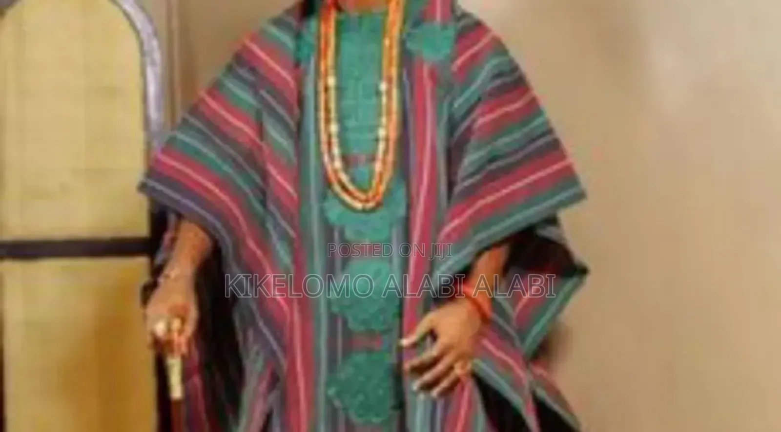 Agbada for Men and Long Bead