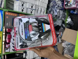 Weile WL-360MV Wired Multimedia Stereo Headphone for Work