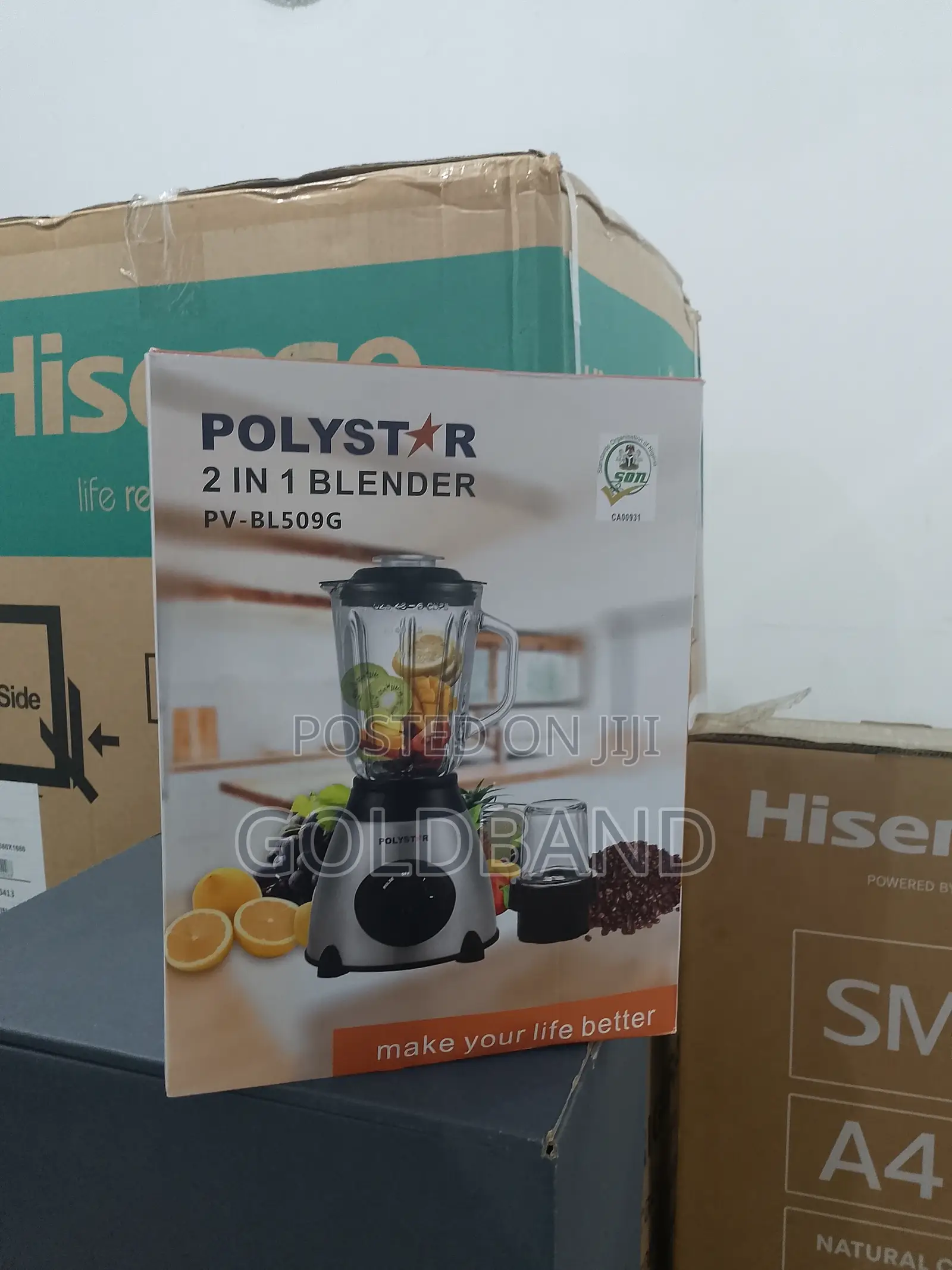 Dependable 1.5L 2in1 Pv-Bl509g Polystar Electic Blender