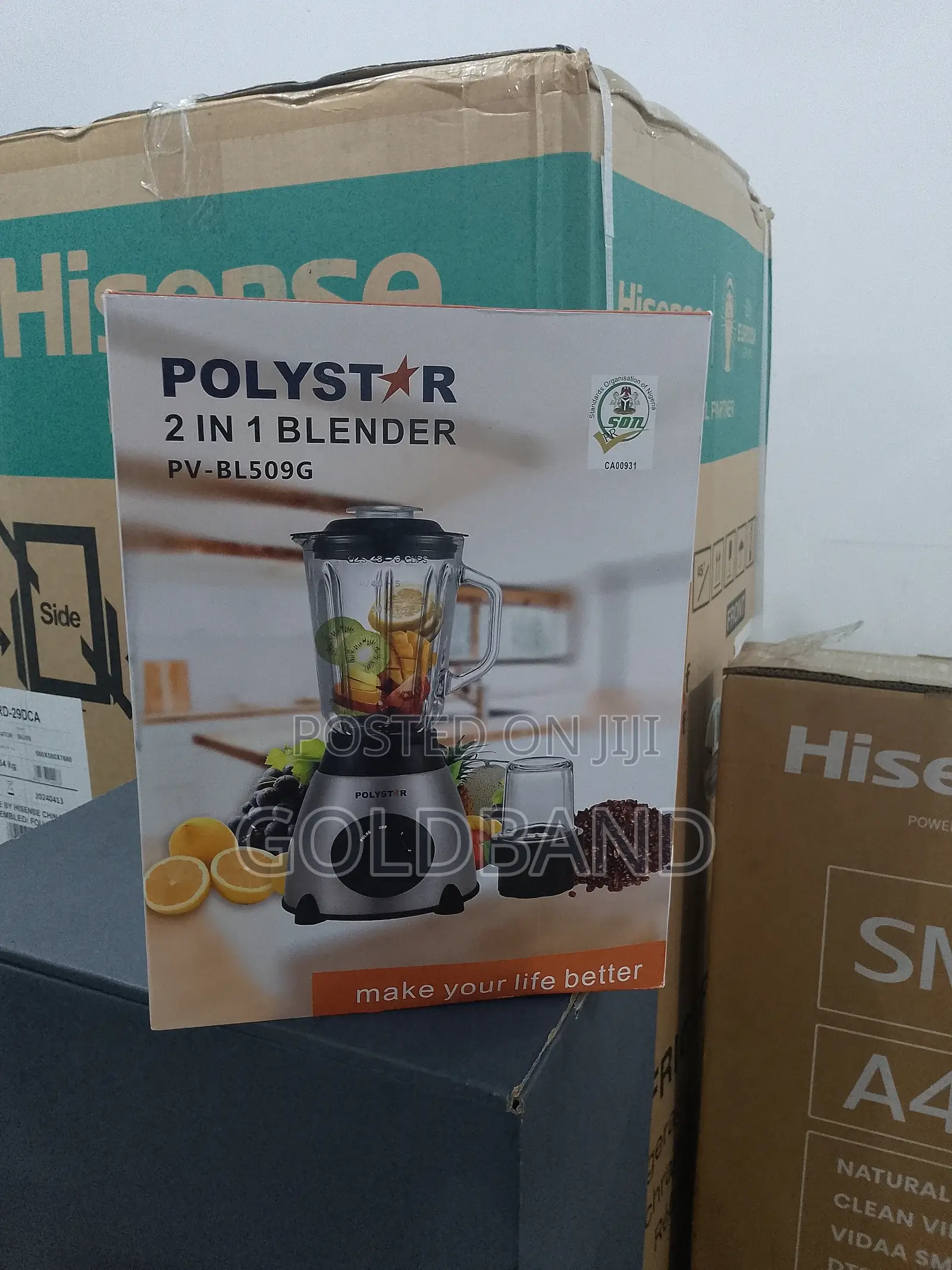 Most Affordable1.5L 2in1 Pv-Bl509g Polystar Electic Blender