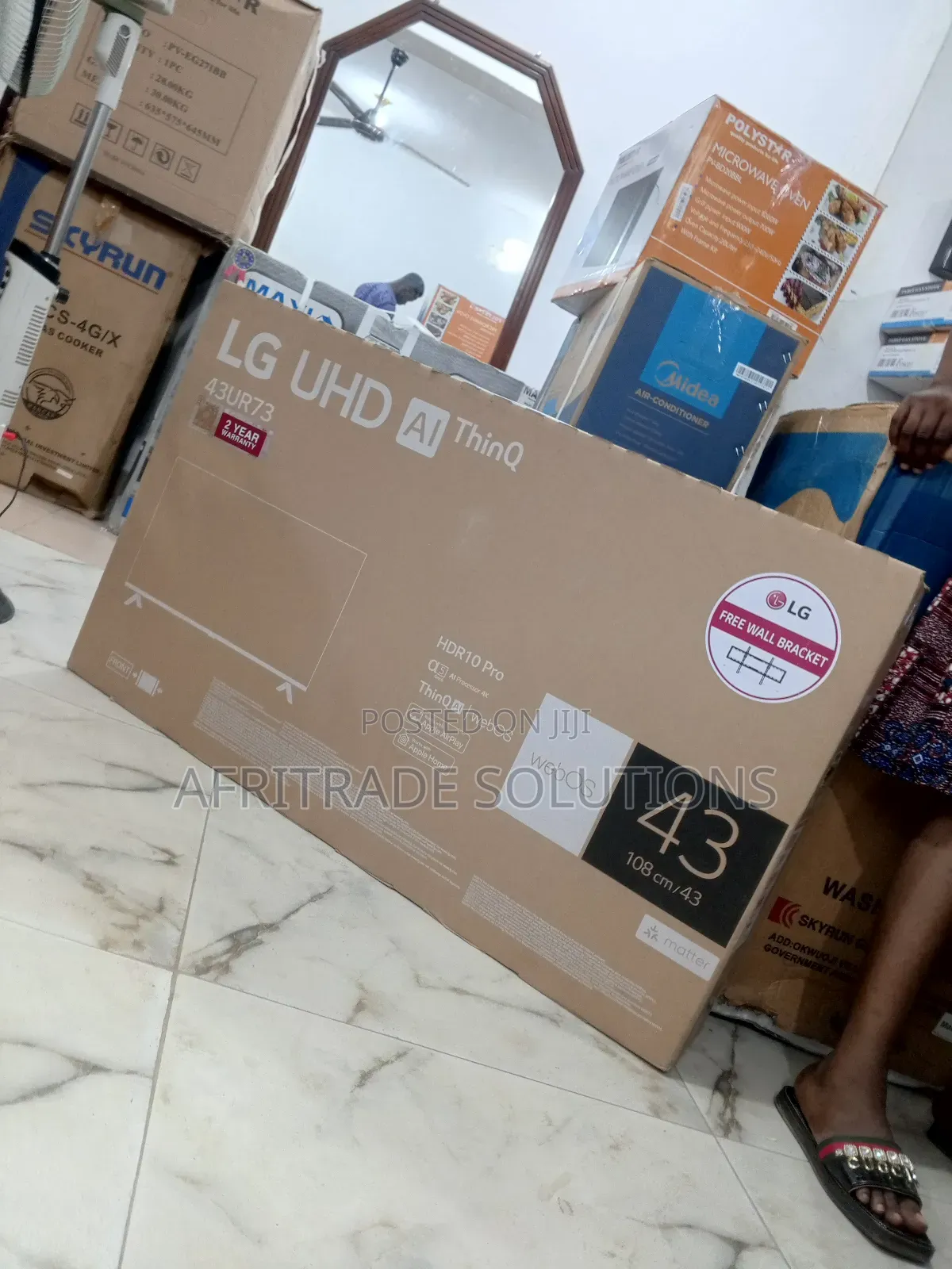 LG 43inches UHD Smart Tv-High Dynamic Range
