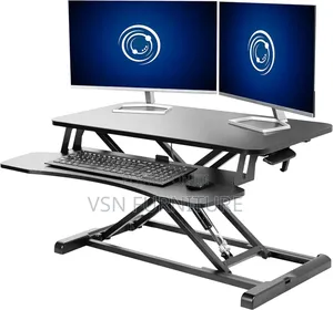 Manual Sit to Stand Adjustable Desk 30 Wide