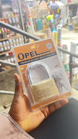 70mm Opel Brass Security Padlock