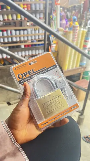 70mm Opel Brass Security Padlock