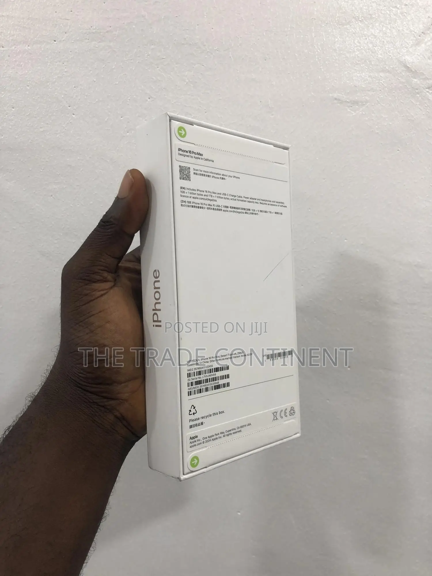 New Apple iPhone 16 Pro Max 256 GB
