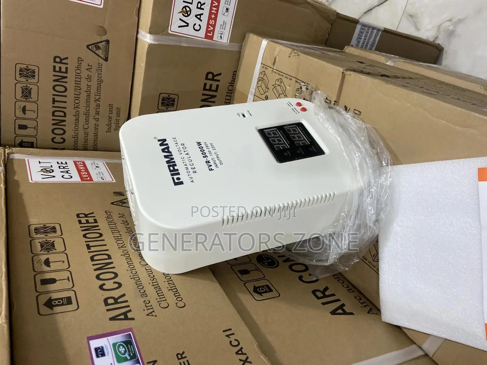 Quiet Operation Firman Stabilizer FVR-5000w