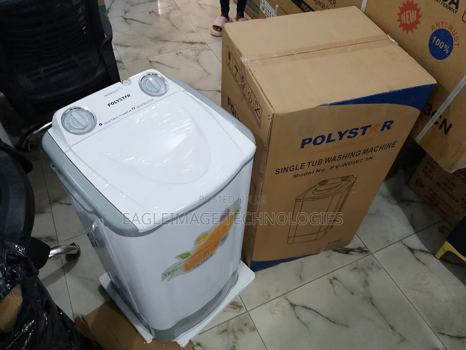 Top Quality Polystar Single Tub Washing Machine