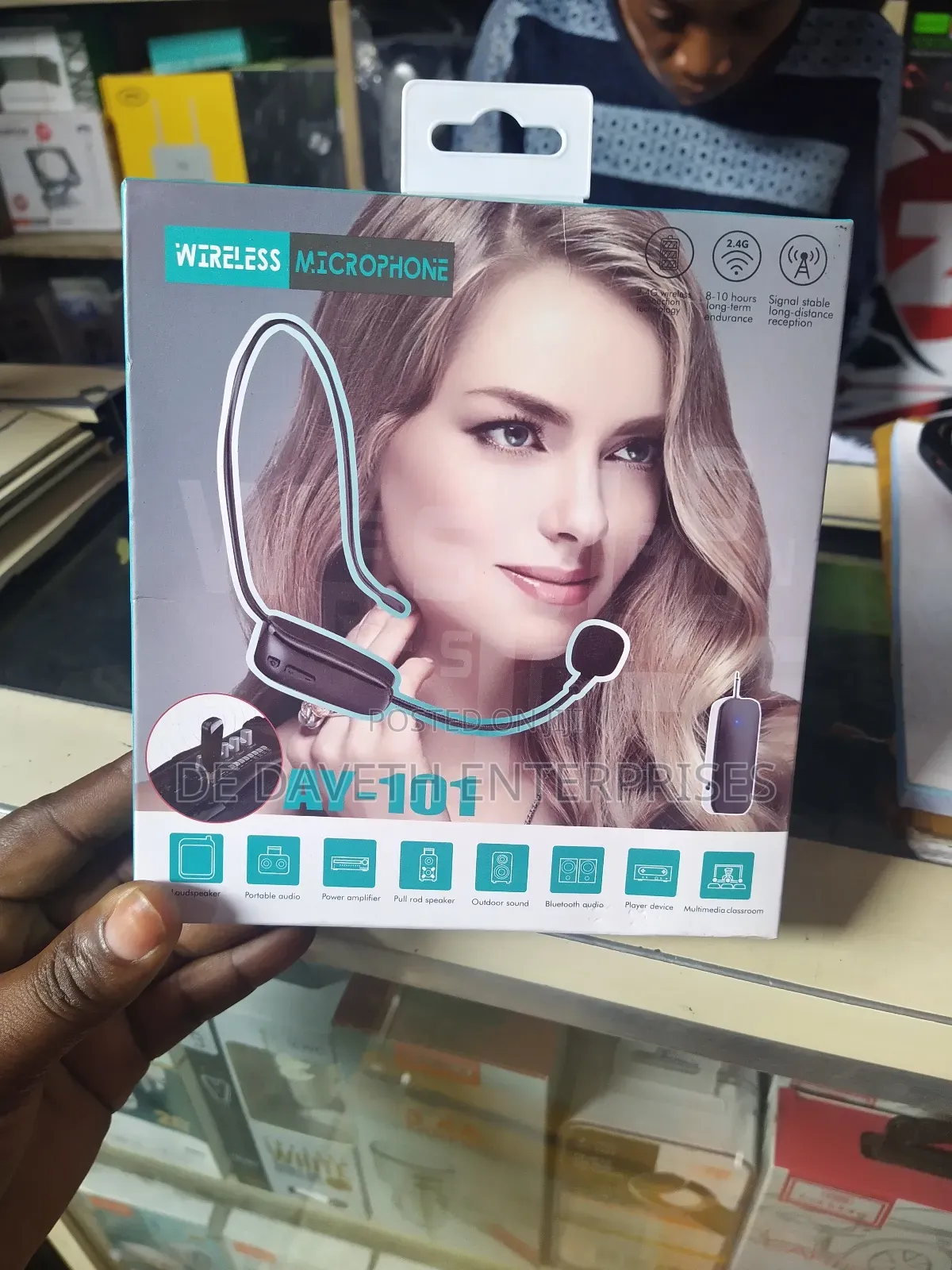 Wireless Microphone Ay -101