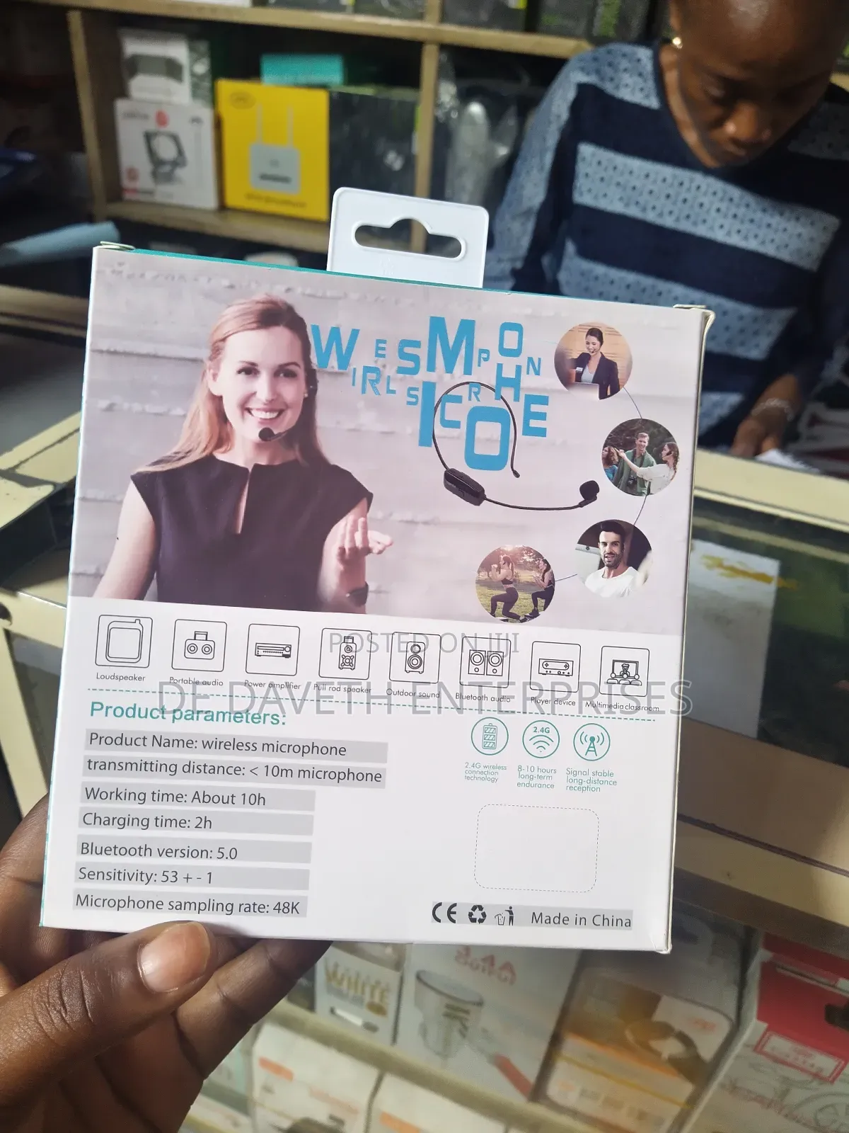 Wireless Microphone Ay -101