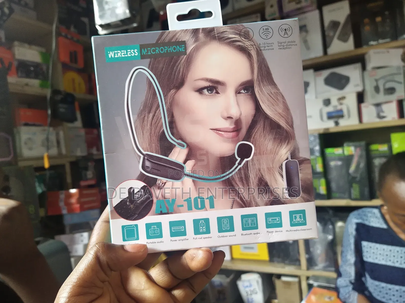 Wireless Microphone Ay -101
