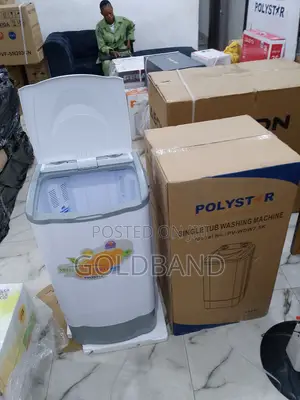 "Pv-Wdw7." Polystar Single Tub Top Loader Washing Machine