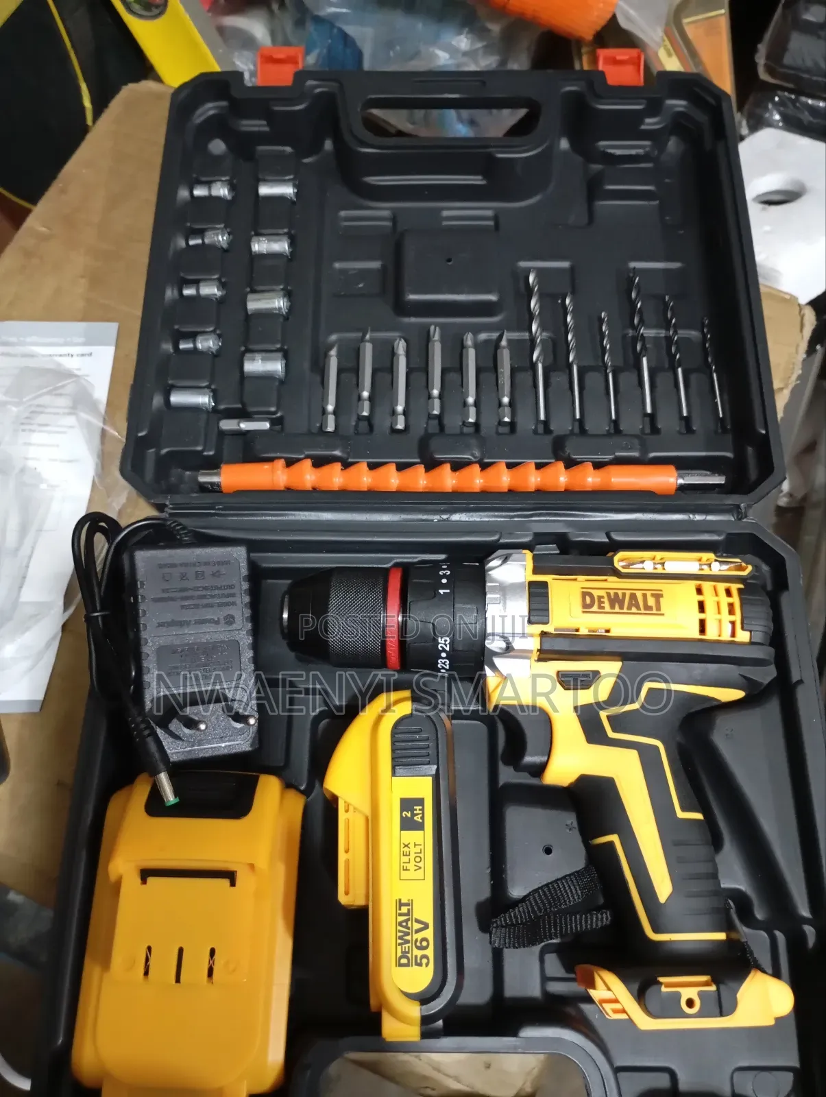 Delwalt Cordless Drilling Machine Iron Head