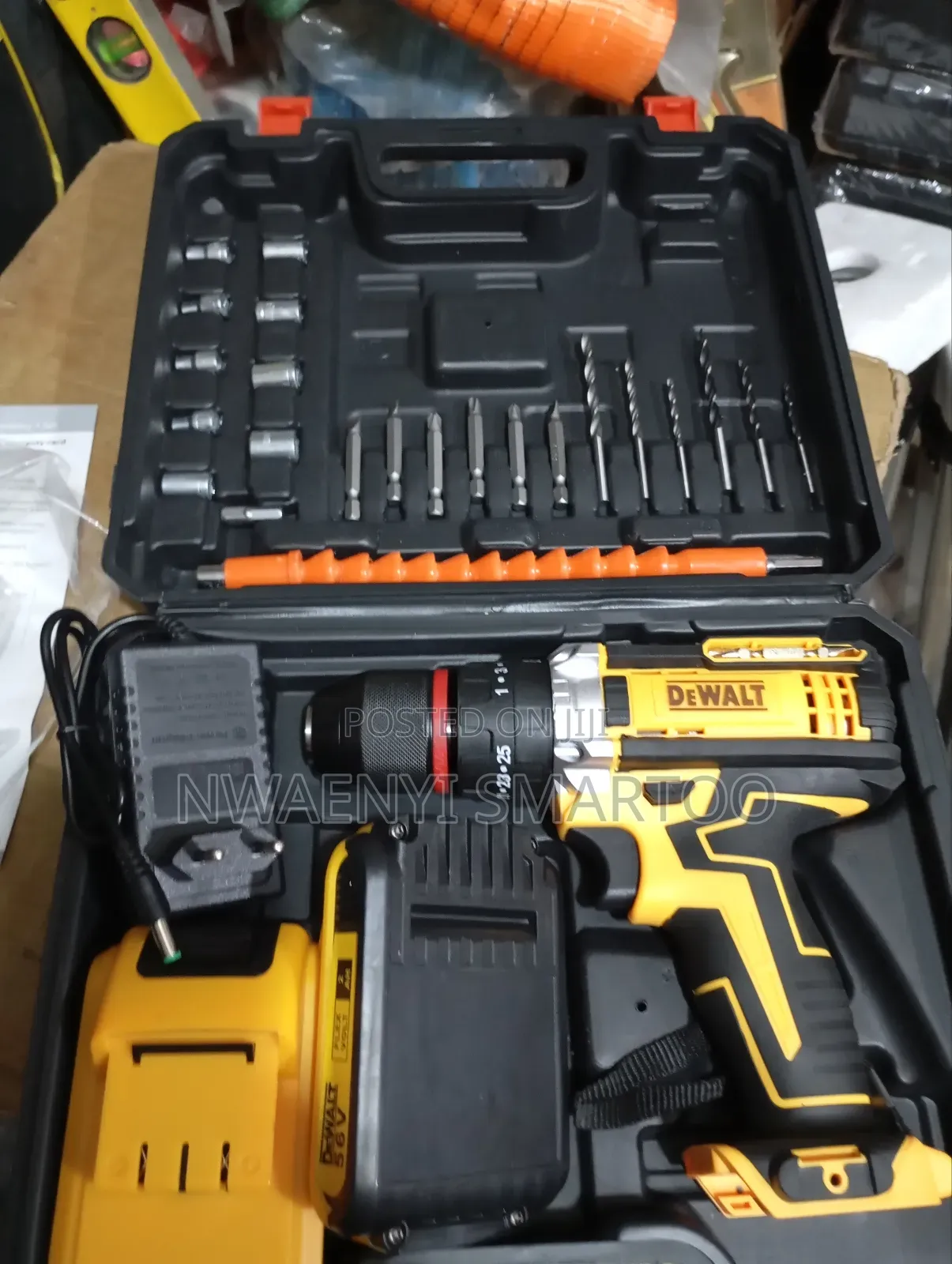 Iron Chalk Battery Drilling Machine Dewalt