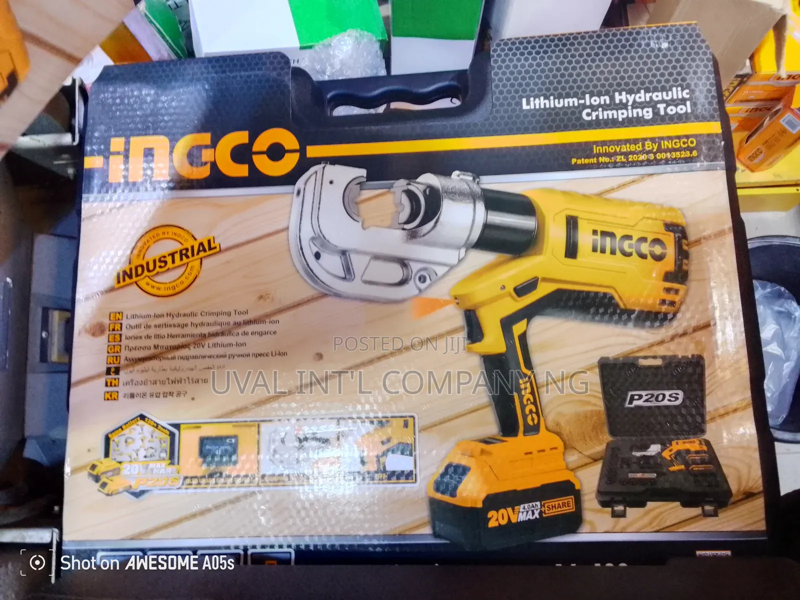 Lithium Ion Hydraulic Crimping Tool