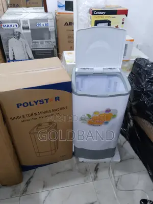 Sparkling New Polystar Single Tub Top Loader Washing Machine