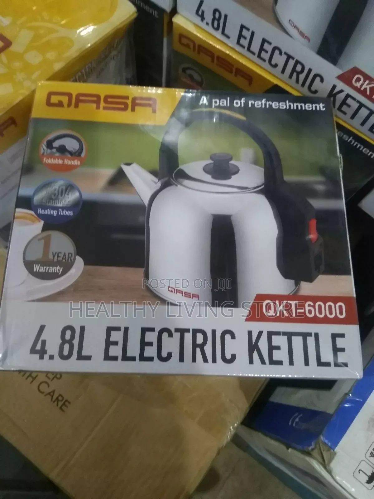 Qasa Electric Kettle (4.8l)