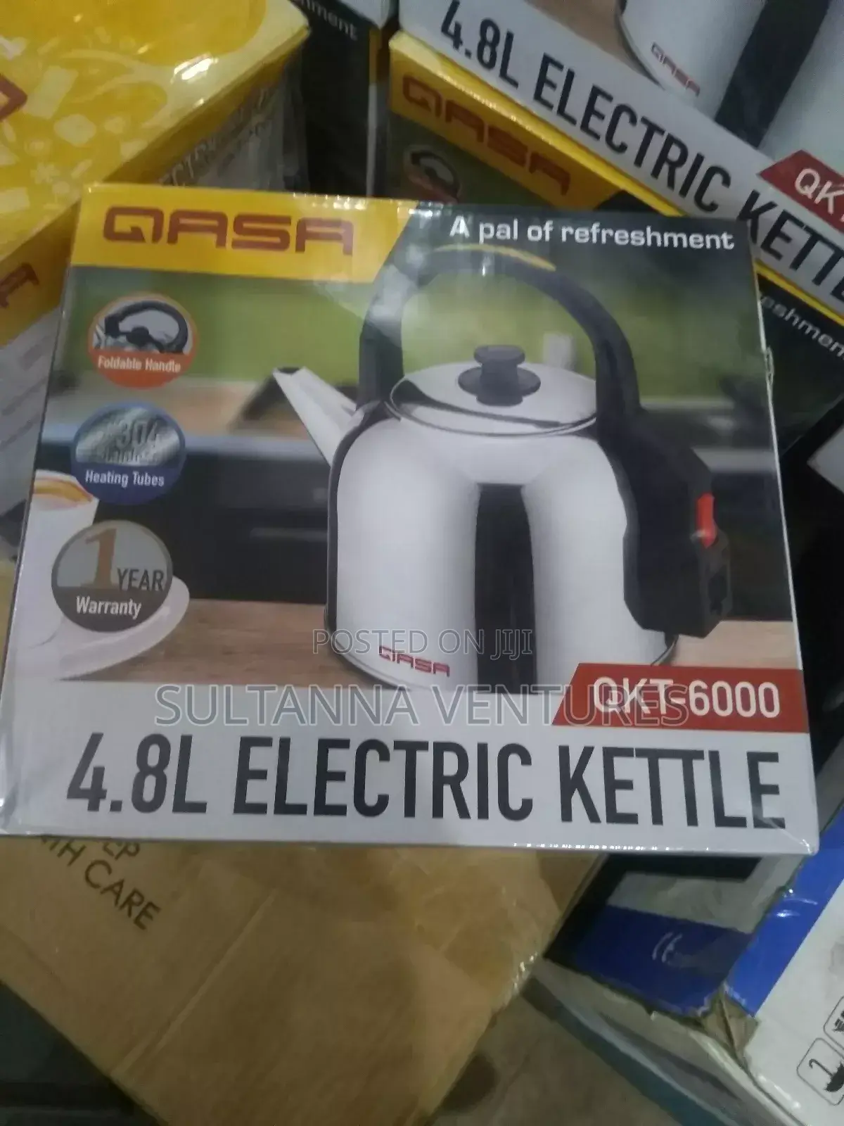 Qasa Electric Kettle (4.8l)