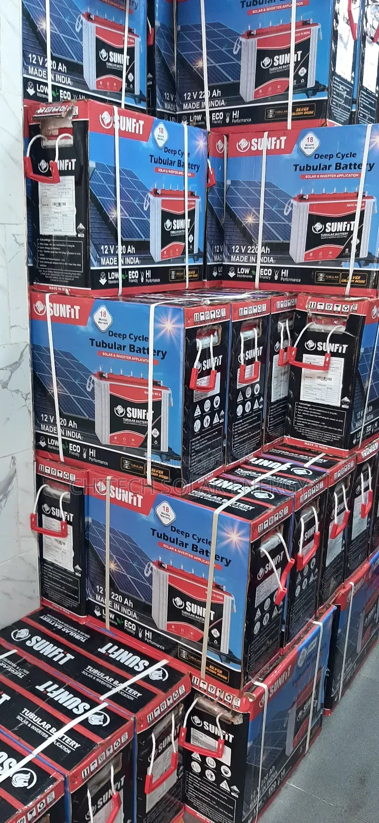 Sunfit Tubular Battery 220amp