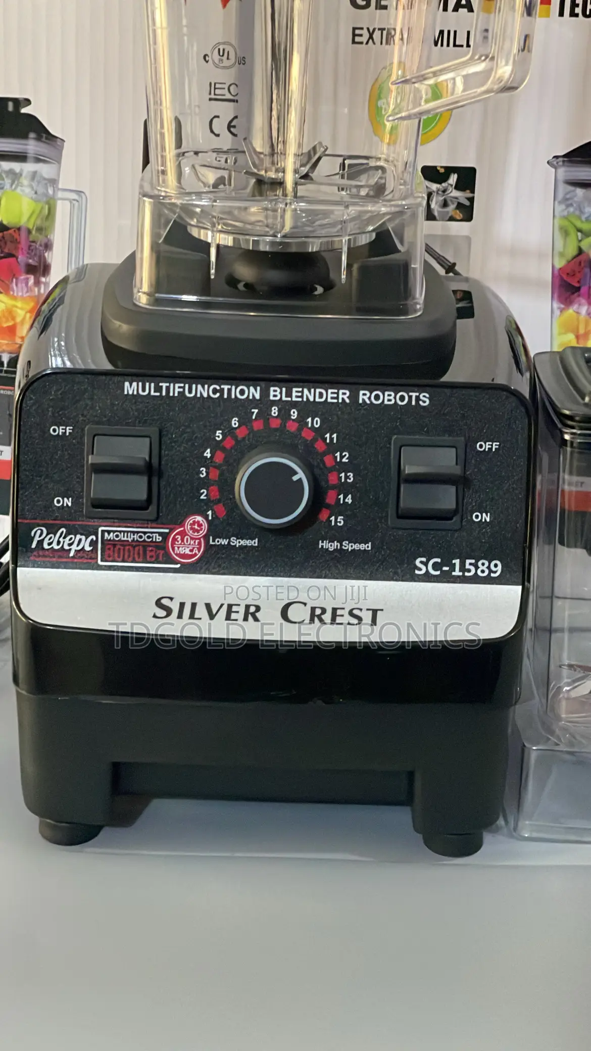 Silver Crest 2liter 2cup Industrial Blender