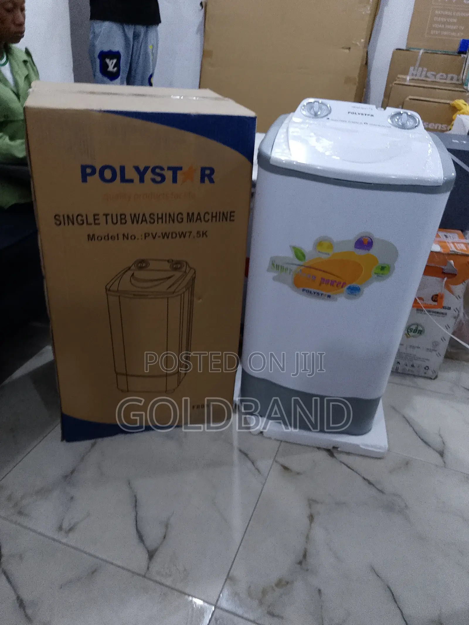 Functional Polystar Single Tub Top Loader Washing Machine