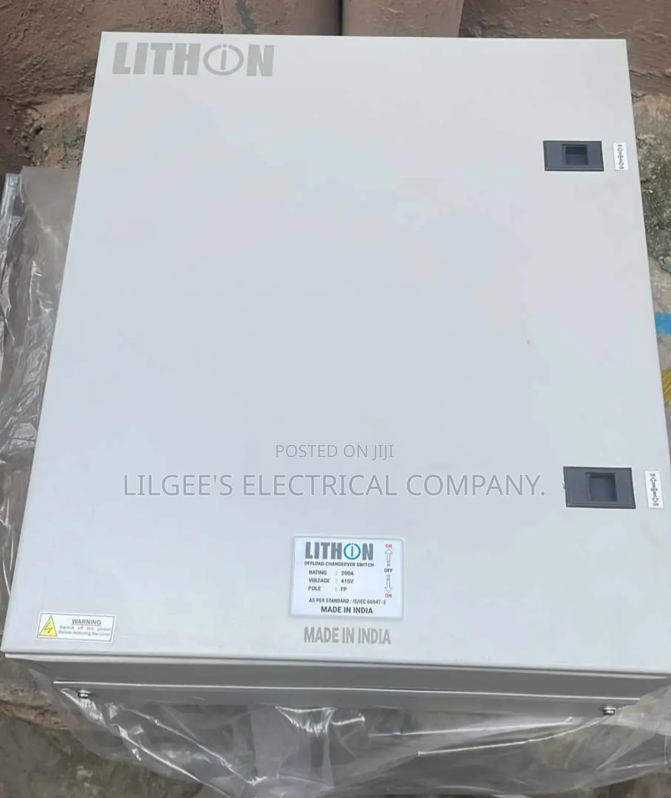 Lithon 200 Amps Changeover Switch