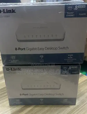 D-Link 8port Gigabit Easy Desktop Switch DGS-1008A