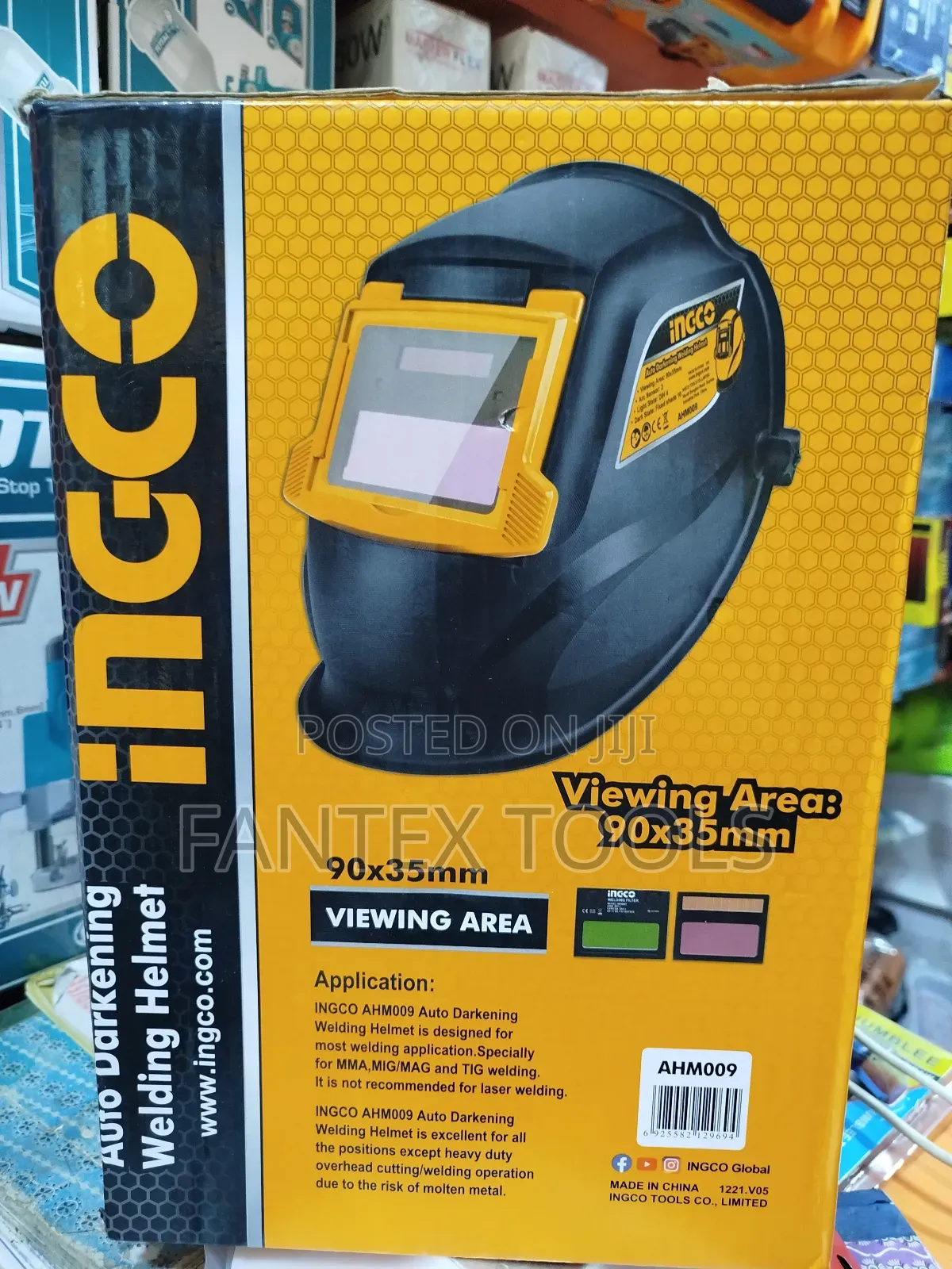 Auto Darkening Welding Helmet.