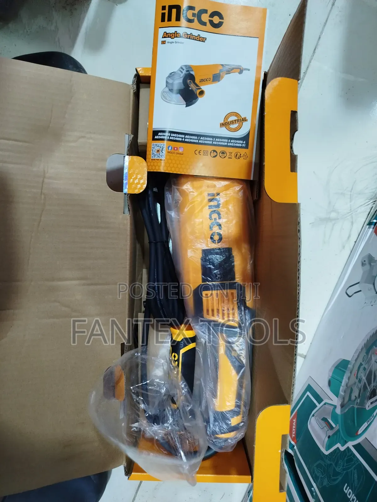 Angel Grinder Machine 9 " Ingco Brand.