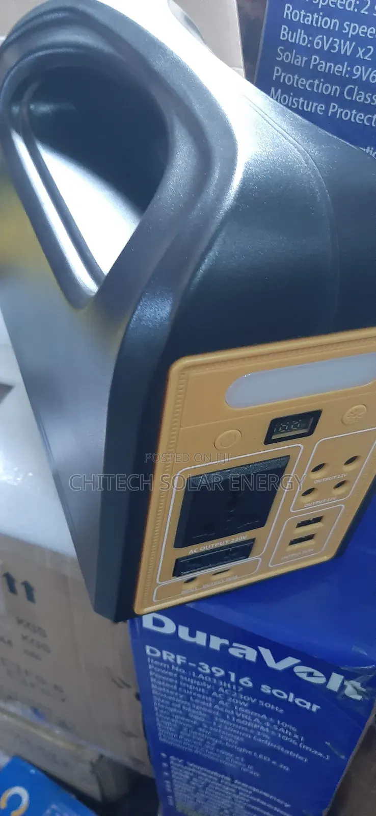 Solar Ganarator With Panel
