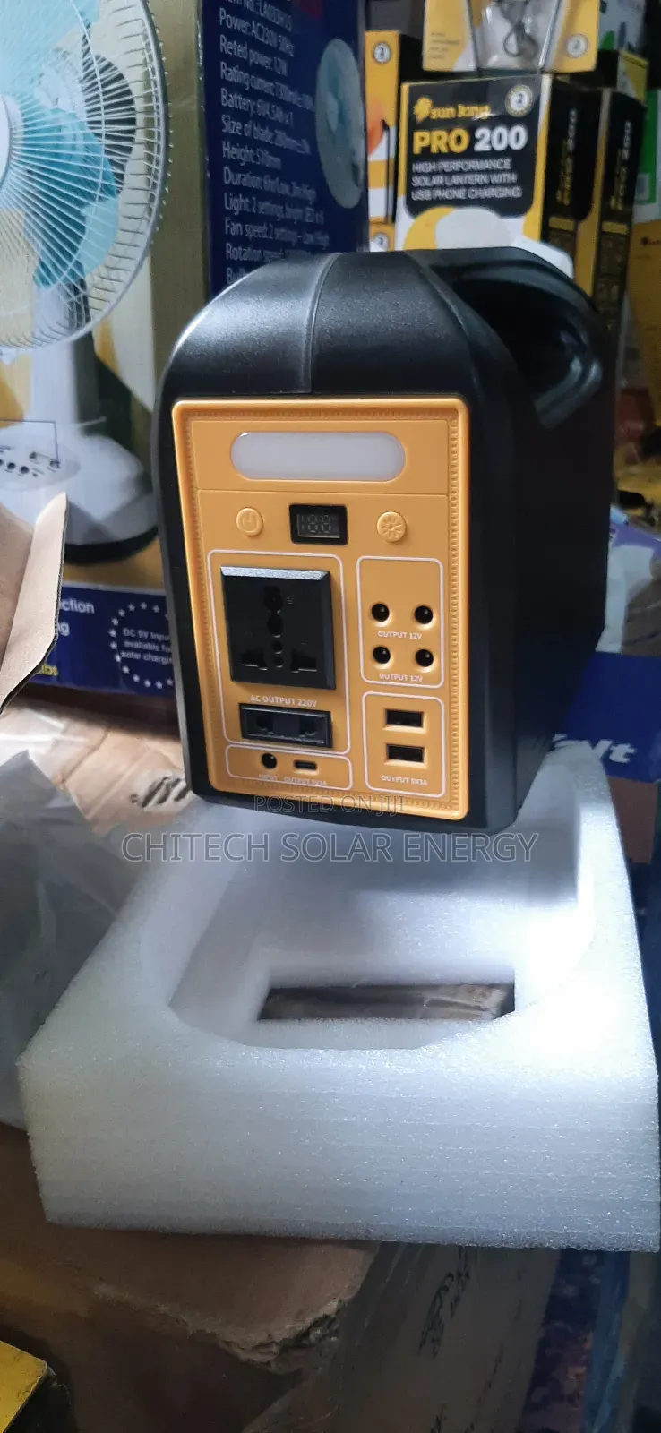 Solar Ganarator With Panel