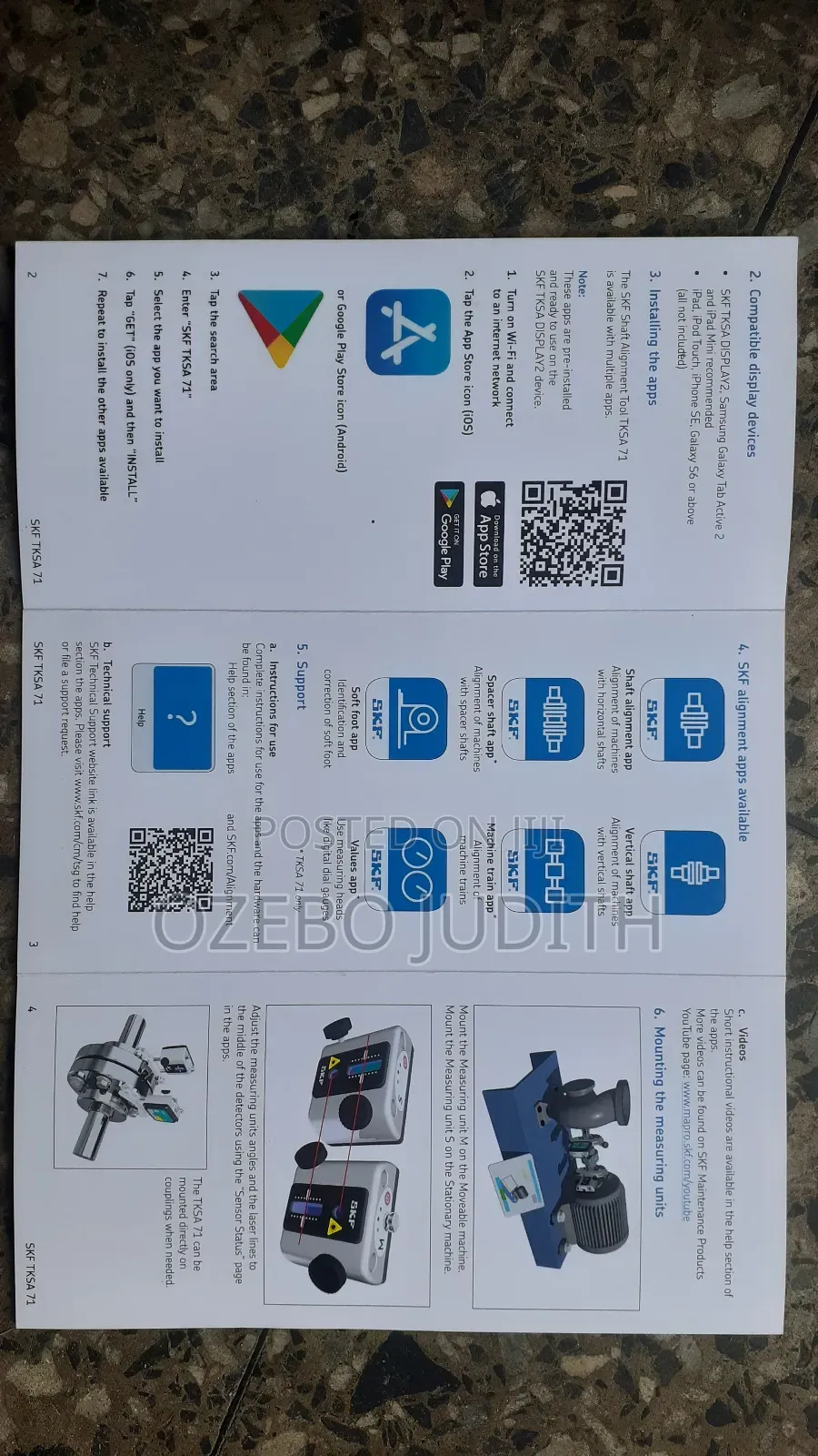 SKF Alignment Kit TSK71