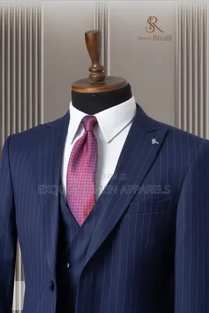 Italian Style High End Stripe Turkish Men’S Suit