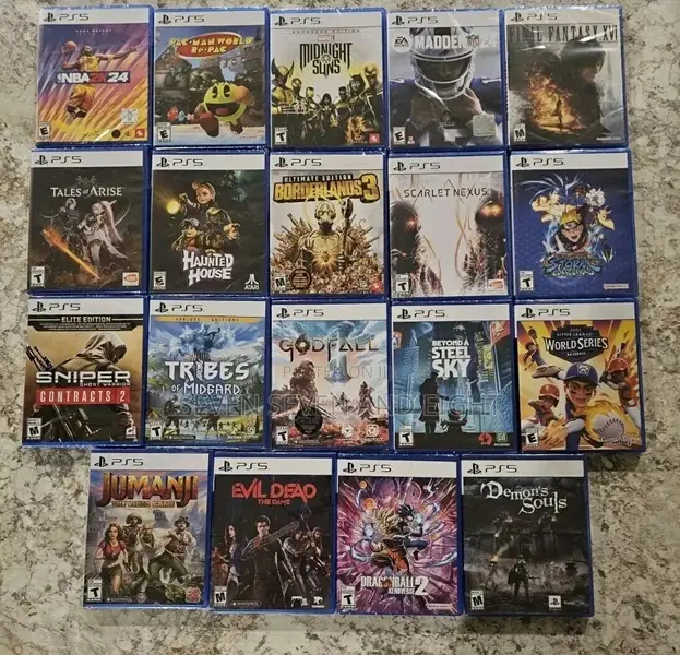 Play Station 5 Games
