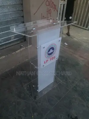 Unbreakable Acrylic Pulpit