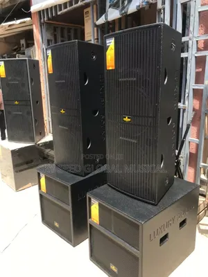 Photo - Double Full Range and Single Sub Speaker Luxury Sound