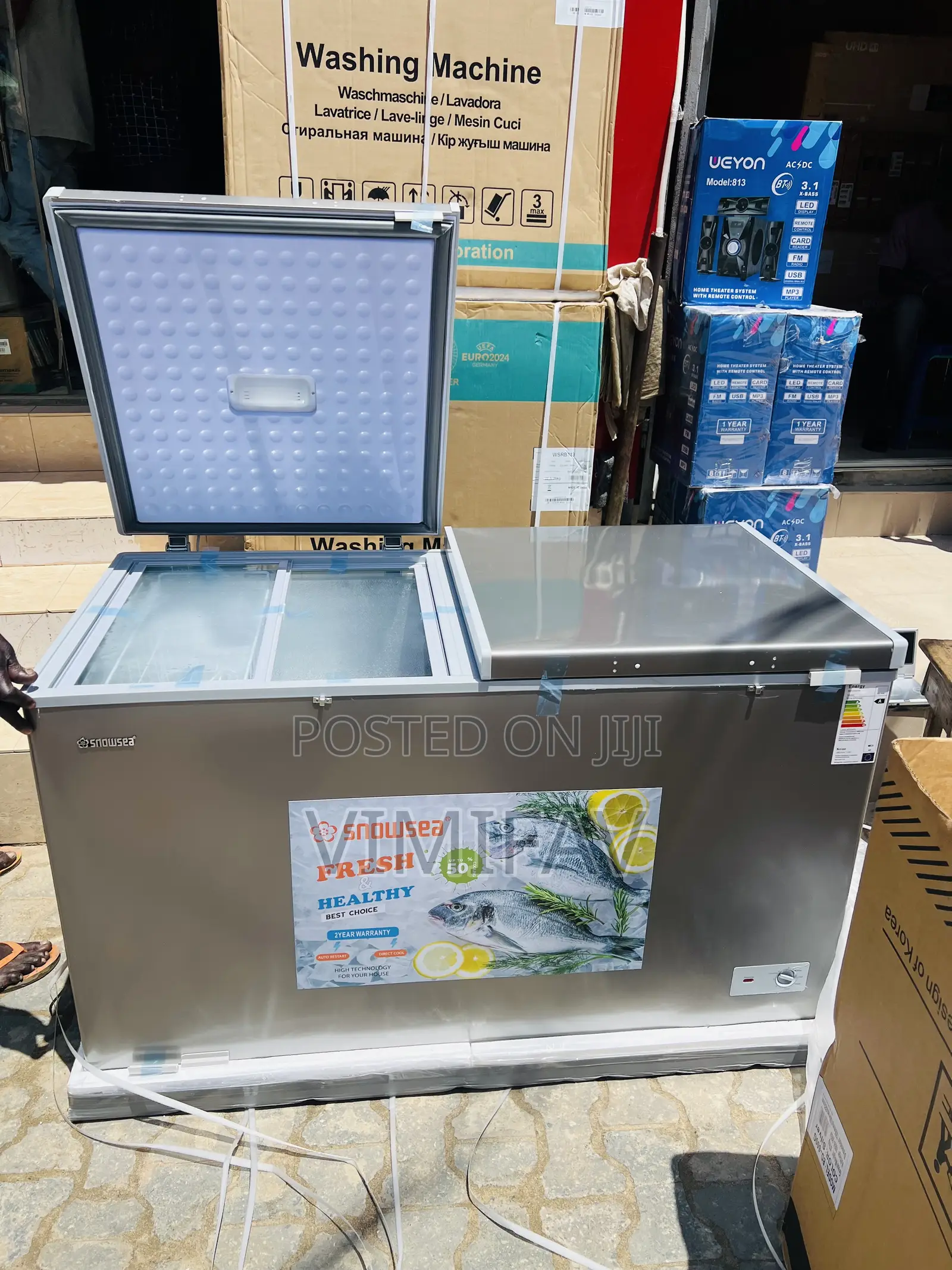 Snowsea Double Door Deep Freezer 600 Lits