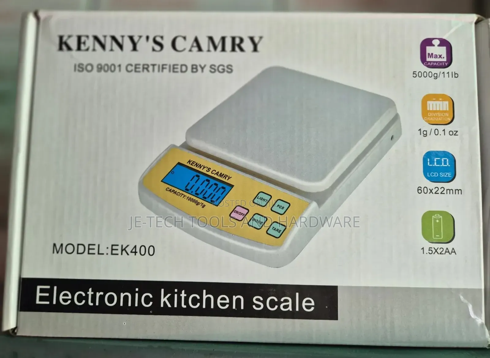 Electronic Compact Digital Scale - 10kg