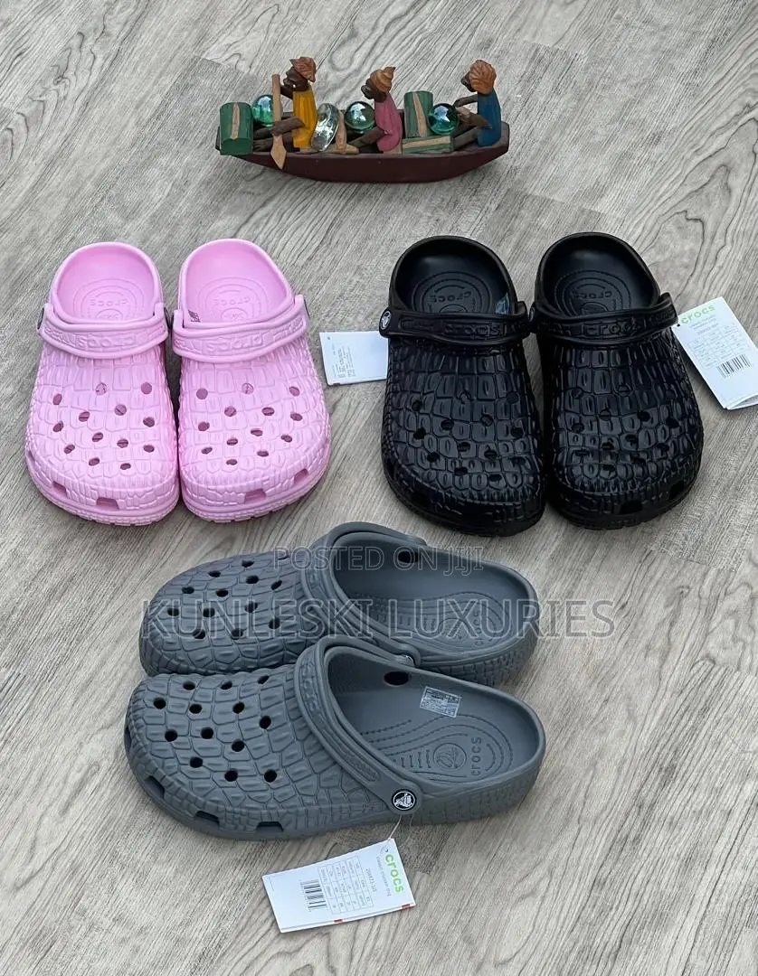 Original Metallic Crocs Skin Clogs Collections