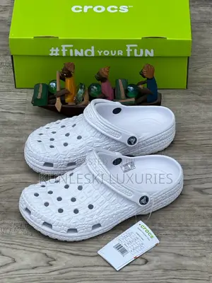 Original Metallic Crocs Skin Clogs Collections