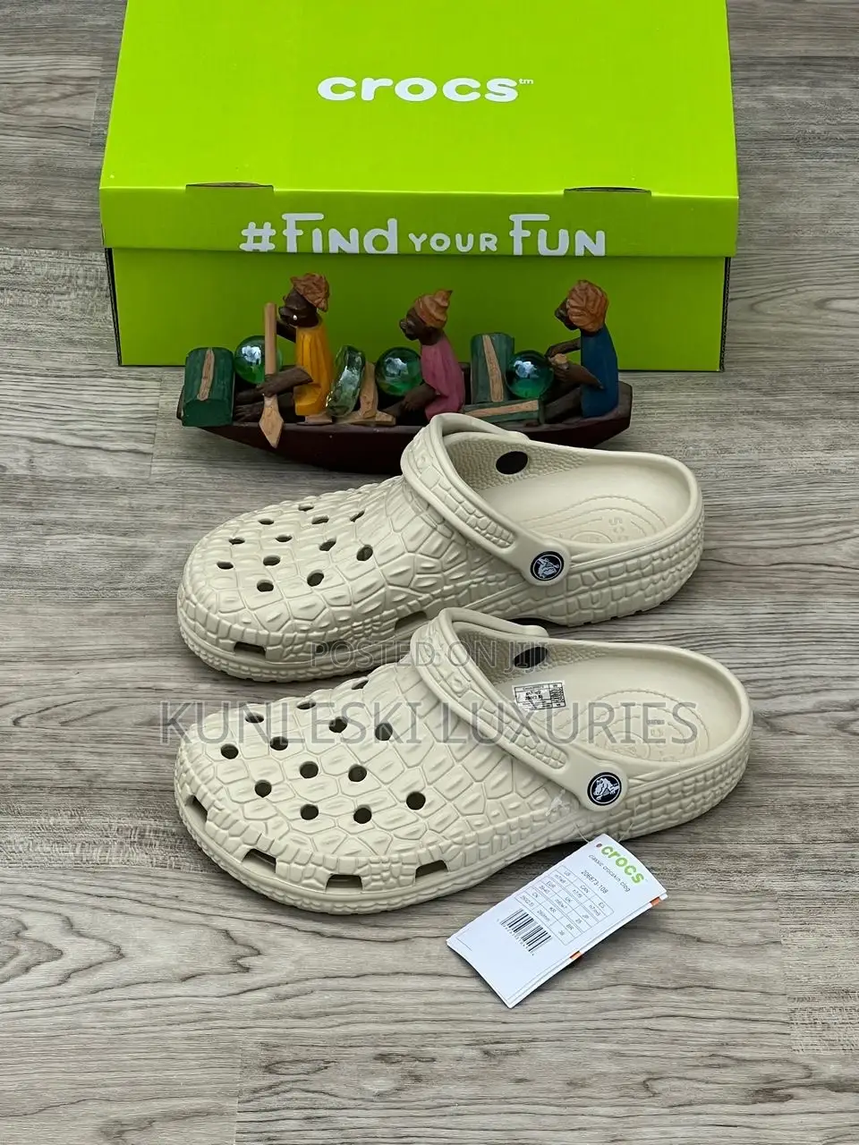 Original Metallic Crocs Skin Clogs Collections
