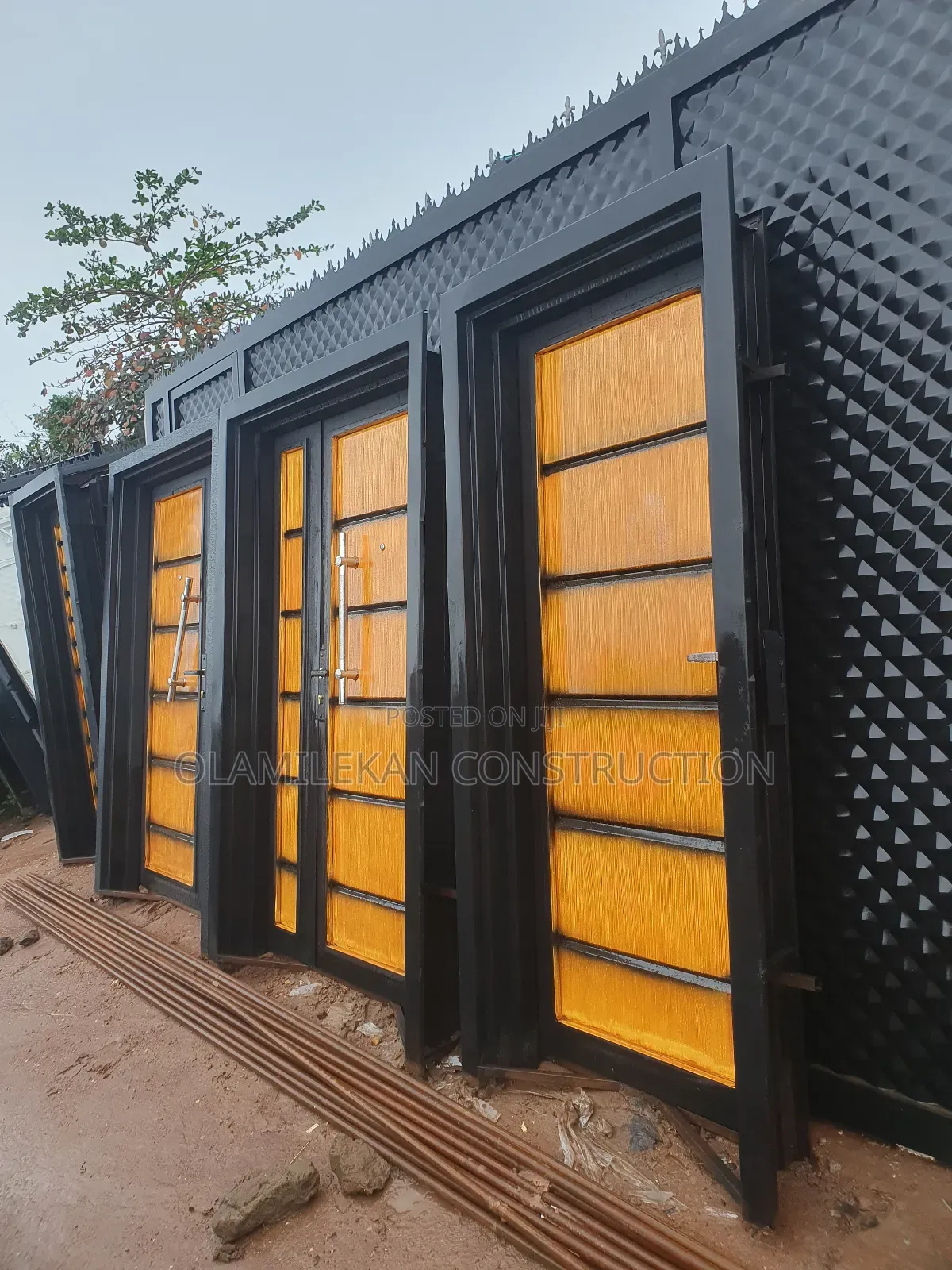 Modern Design Iron Doors