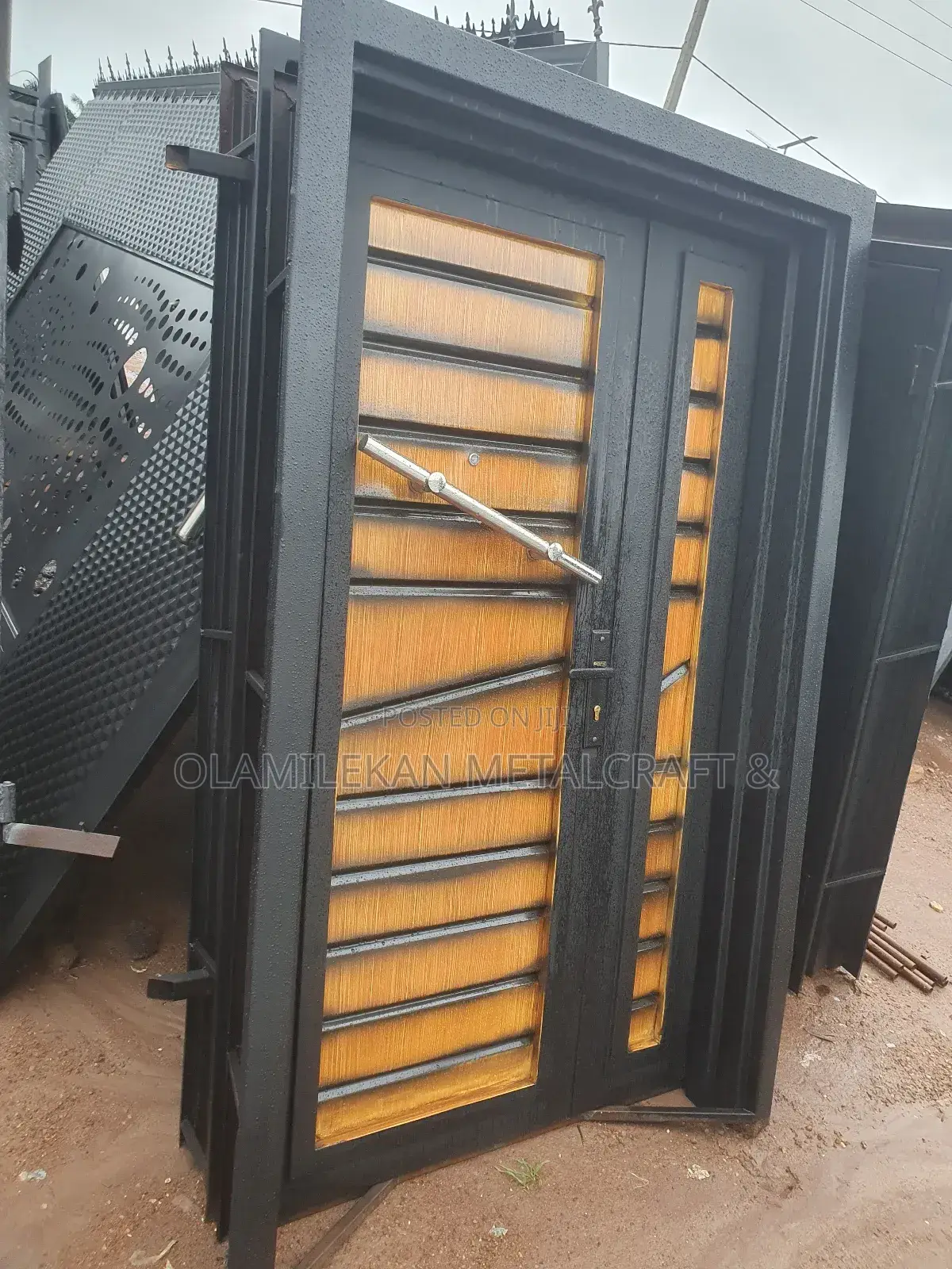 Modern Design Iron Doors
